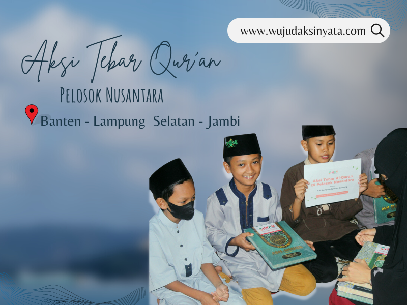 Paket Al-Qur’an Baru Untuk Adik Pelosok