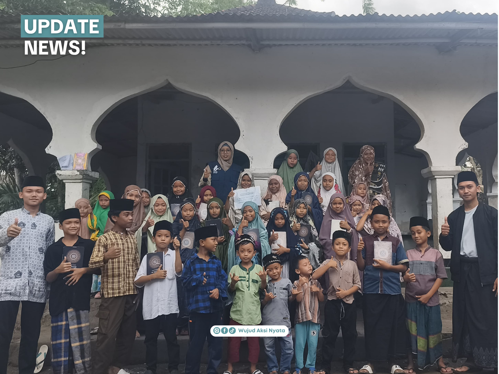 Alhamdulillah Sebanyak 102 Al-Qur’an Tersalurkan, Menguatkan Para Penghafal di Empat Wilayah