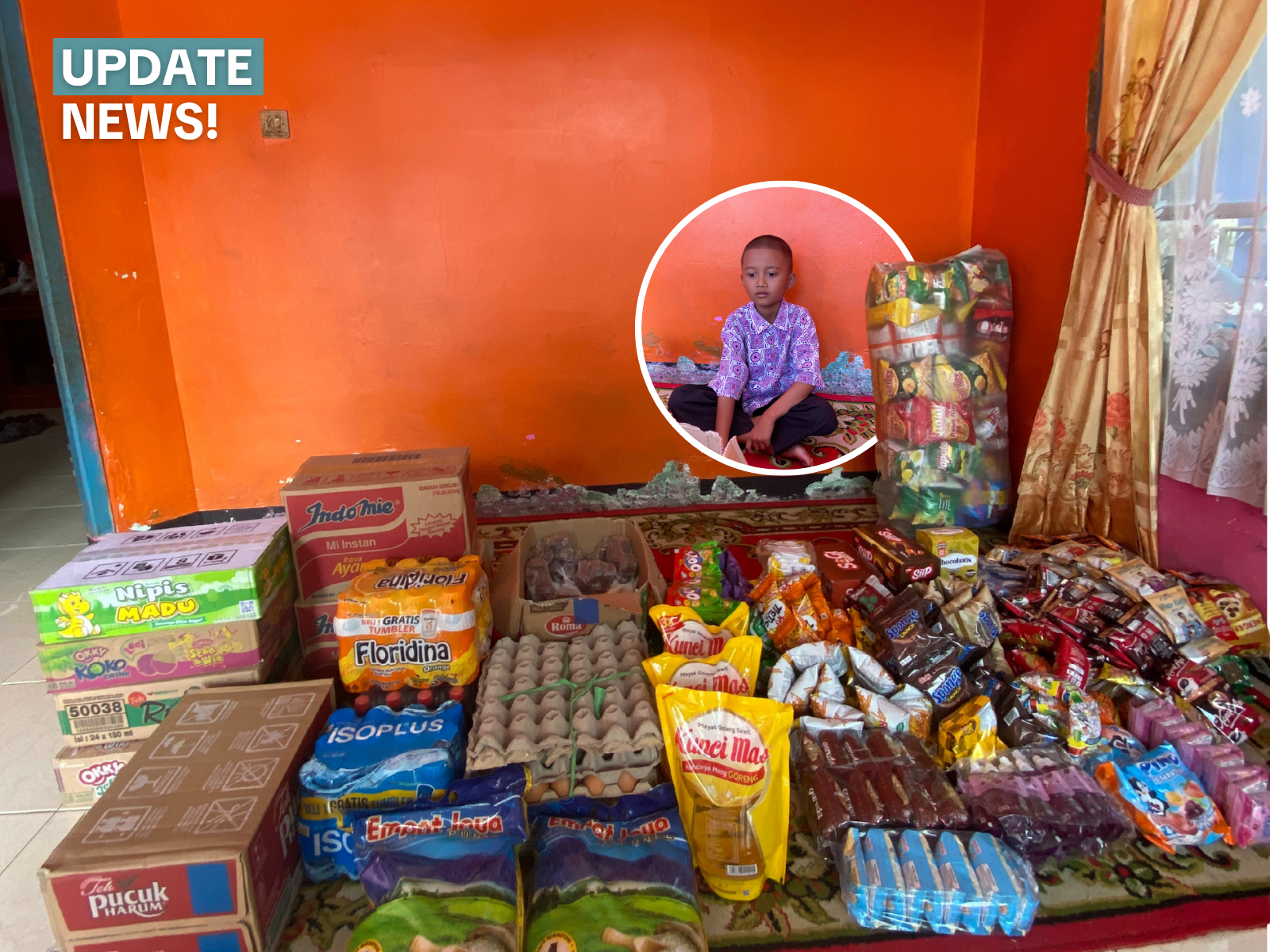 Harapan Baru di Sukabumi: Bantuan Kesehatan dan Modal Usaha untuk Adik Rizky