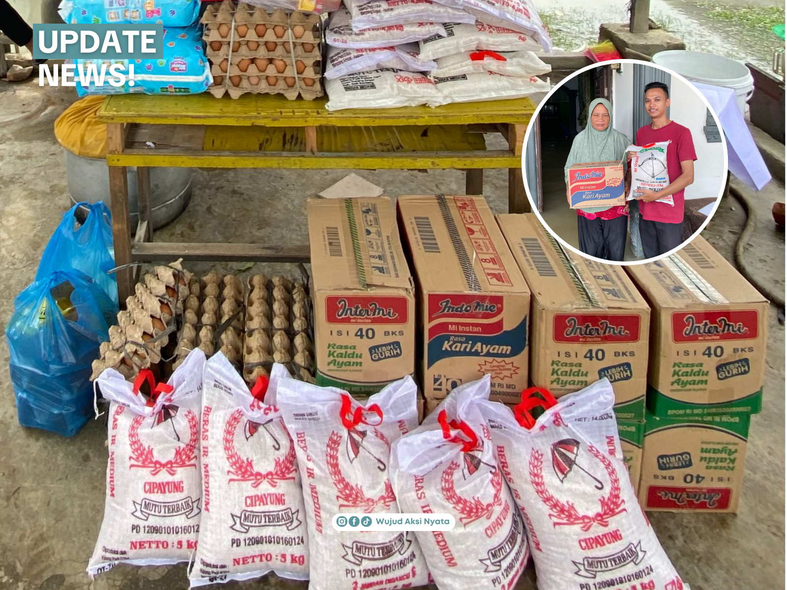 Wujud Aksi Nyata Salurkan Bantuan Darurat untuk Para Korban Bencana Di Sumatera